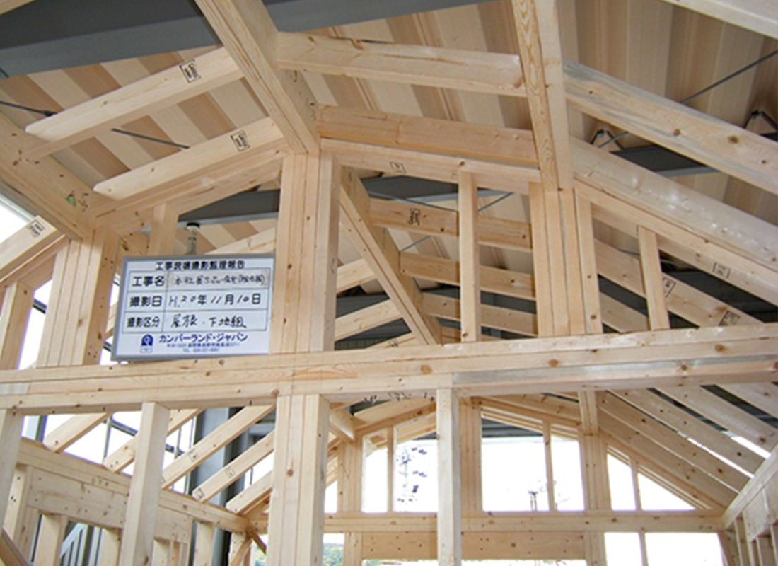 トレーラーハウスの構造と日本仕様に徹底的にこだわり開発・製造しております。